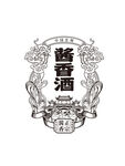 酒标牌 飞天