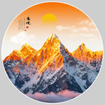 日照金山