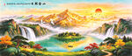 日照金山
