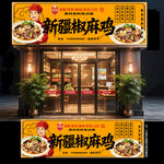 新疆椒麻鸡门头