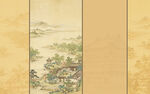 宋氏美学古风山水画形象墙