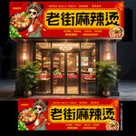 麻辣烫门头