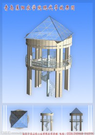 园林景观综合集 亭子