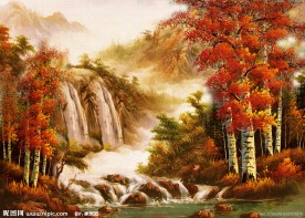 山水画（非精细分层）