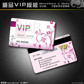 VIP模板 vip 精品VIP vip卡 vip模板 会员卡