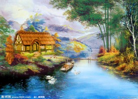 油画风景