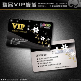 VIP模板 vip 精品VIP vip卡 美容卡 美容VIP