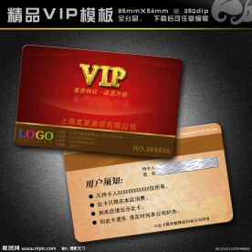VIP模板 vip 精品VIP vip卡 美容卡 美容VIP