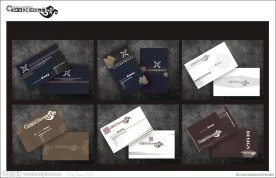 高档名片设计模板