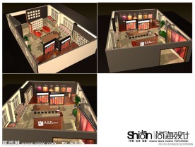 皮革布艺展厅3Dmax模型设计 max