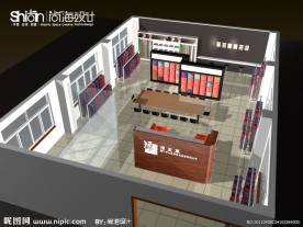 皮革布艺展厅3Dmax模型设计