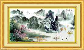 风景画 百舸争流