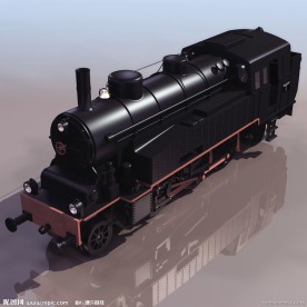 老式喷气火车头