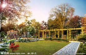 别墅庭院景观设计