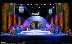 舞台设计效果图 华耀世奇