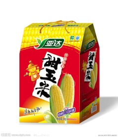 玉米包装盒（展开图）