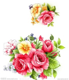 朵花（通道分层）