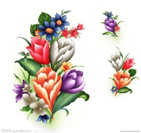 月份花(通道分层)