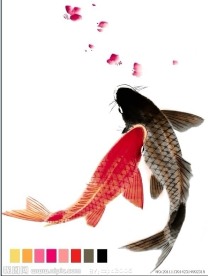 金鱼(通道分层）