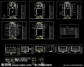 某知名服饰品牌展厅施工图