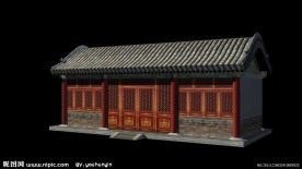 小民居全贴图模型