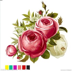 玫瑰（通道分层）