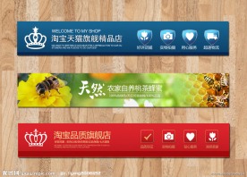 淘宝拍拍网店招图片