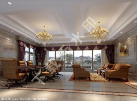 会议室设计方案效果图