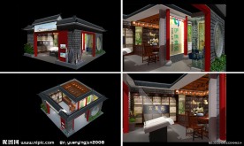 沪谯药业展示厅（含所有灯光及材质）》