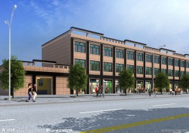 街道门面效果图