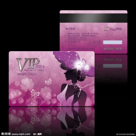 美容美发VIP卡模板
