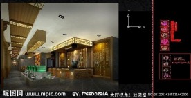 中式茶楼两层全套施工图