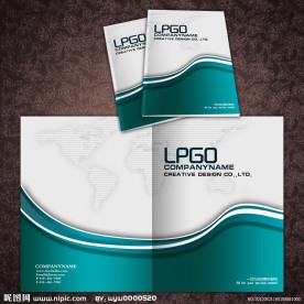 企业画册封面设计模板