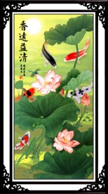 装饰画 荷花