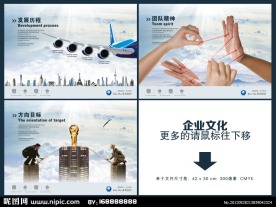 企业文化 发展历程 飞机 客机 精神 目标 方向 画册