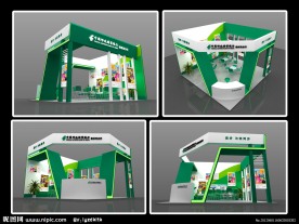 邮政银行展台设计