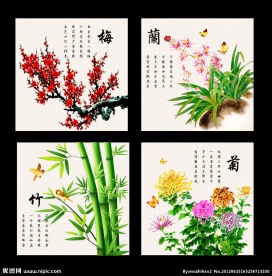 梅兰竹菊