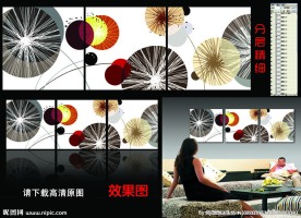 抽象现代装饰画