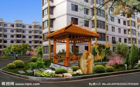 小区景观节点方案