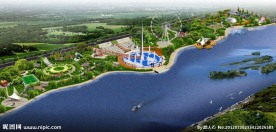 水上乐园鸟瞰