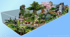 室内生态园景观