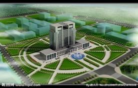 市政广场鸟瞰图