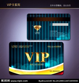 VIP卡 会员卡 贵宾卡
