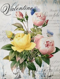 欧式油画 花卉