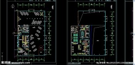 比亚迪4S店装修图纸