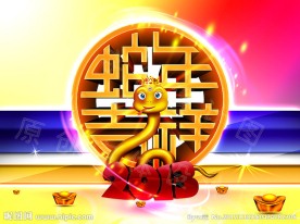 蛇年吉祥 2013 炫彩 时尚版