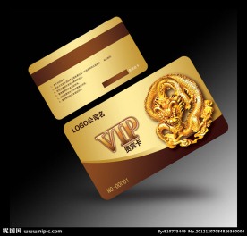 尊贵VIP贵宾卡模板设计