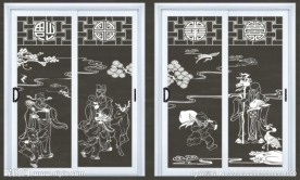 工艺雕花 门业用途