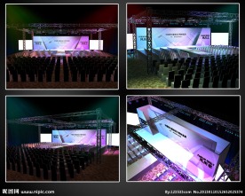 服装发布舞台设计