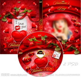 婚庆DVD光盘和光盘盒设计